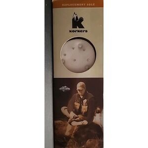 Korkers Omnitrax Men's Size 9 Replacement Studded Felt Sole